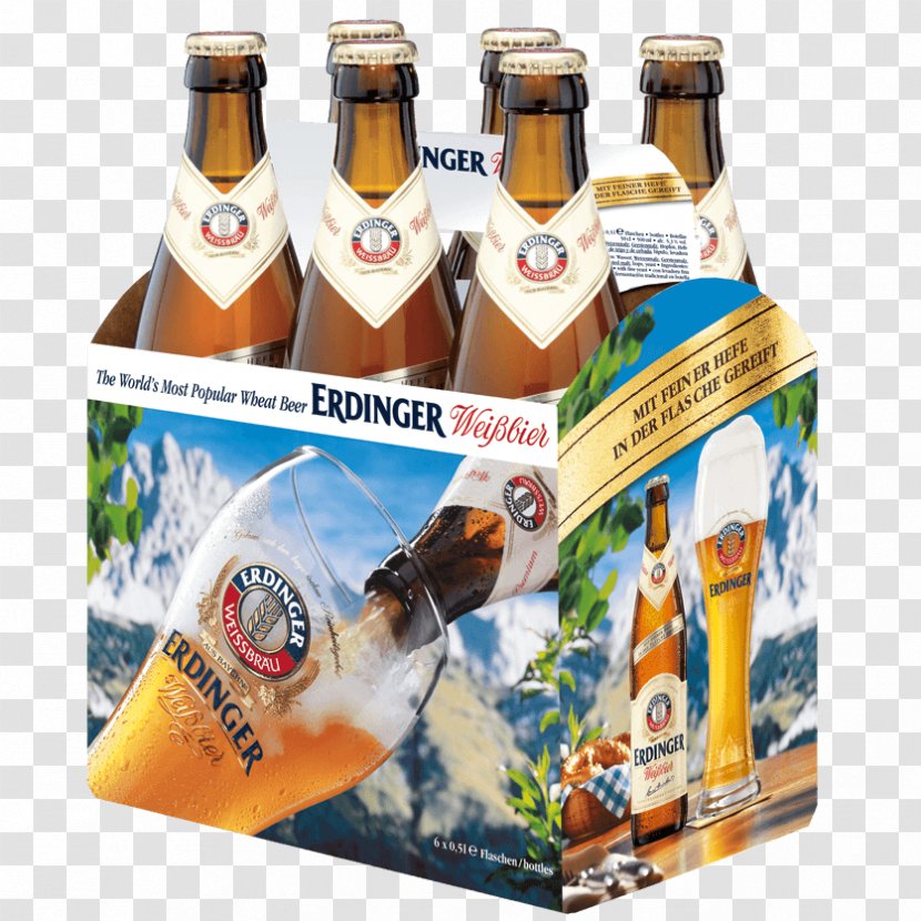 Erdinger Beer Bottle Lager DON PASCUAL 2015 Navarra Transparent PNG