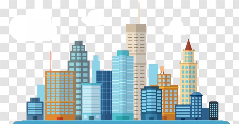 City Skyline Silhouette - Downtown - World Urban Design Transparent PNG