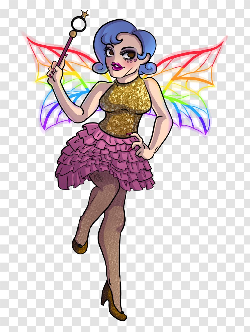 Fairy Costume Design Clip Art - Drag Queen Transparent PNG