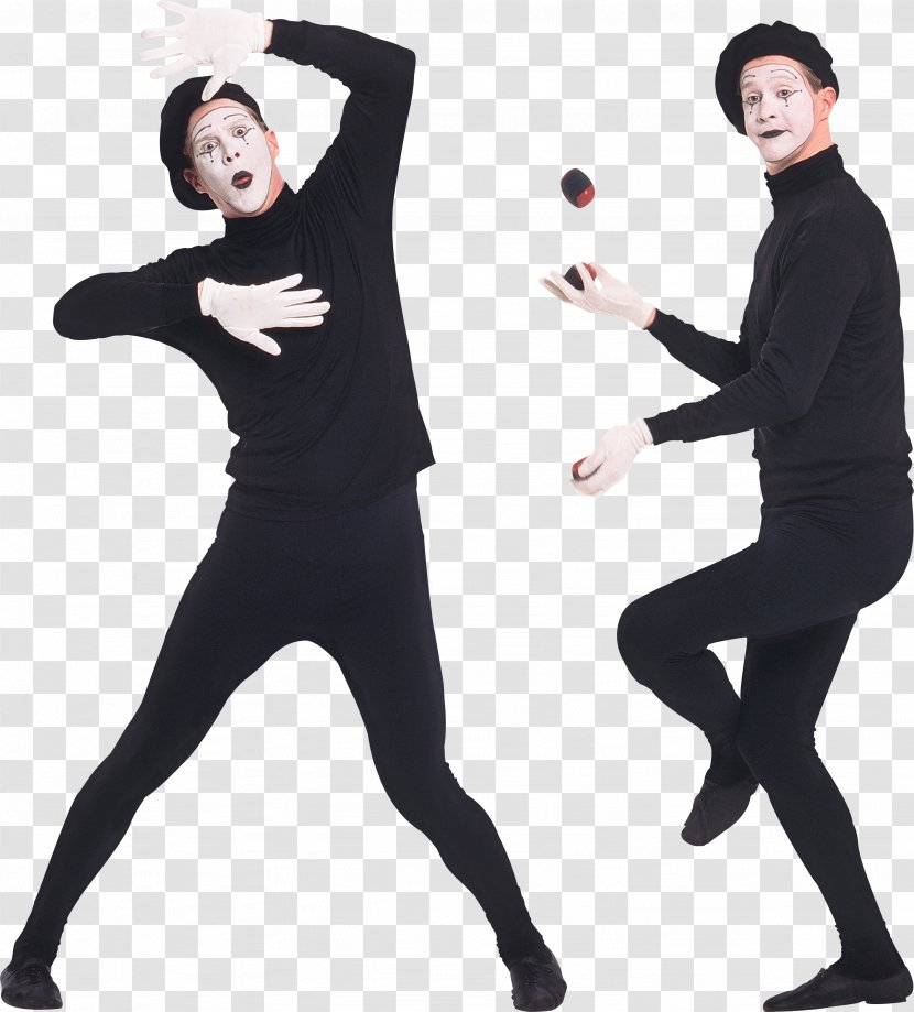 Pantomime Drama Mime Artist Theatre Juggling - Sportswear - Clown Transparent PNG