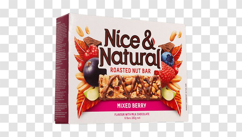 Muesli Chocolate Bar Breakfast Cereal Nut Flavor - Mix Berry Transparent PNG