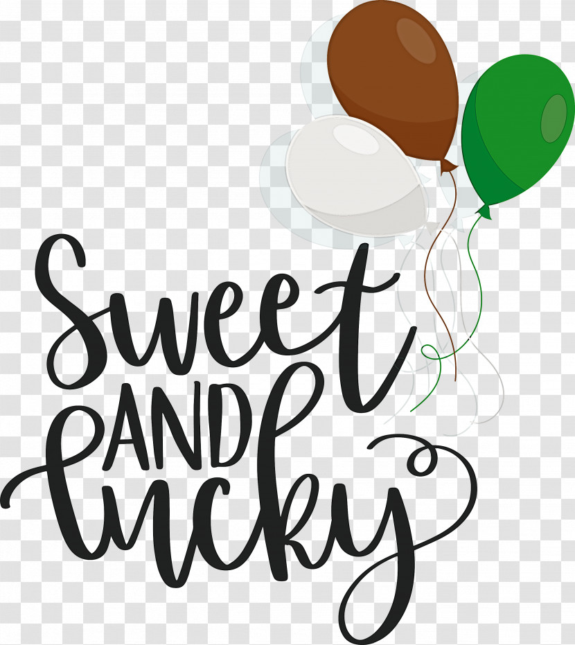 Sweet And Lucky St Patricks Day Transparent PNG