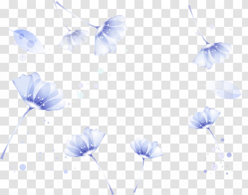 Blue Chemical Element Download Color - Ve - Dream Flower Shading Transparent PNG