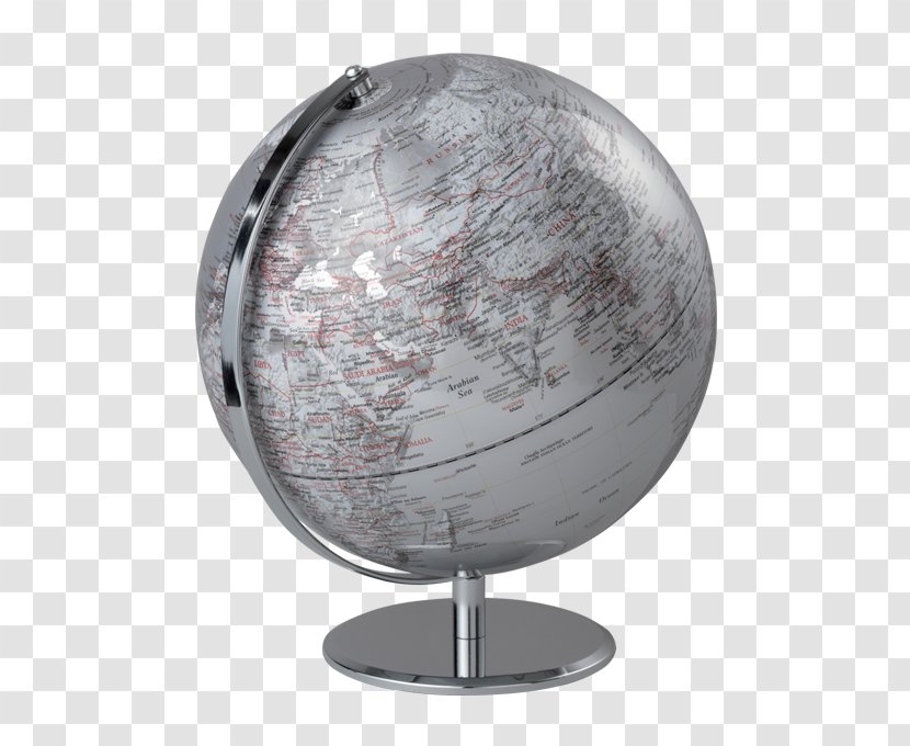Globe World Map Atlas Carta Geografica - Border - Sushi Lightbox Transparent PNG