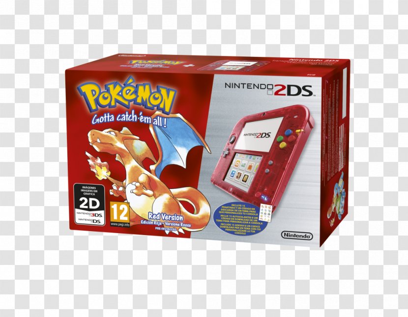 Pokémon Red And Blue Yellow Omega Ruby Alpha Sapphire Nintendo 2DS - 3ds Transparent PNG