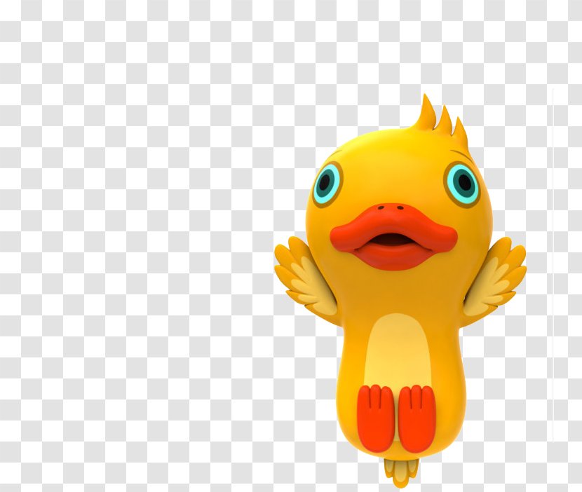 Duck Toy - Water Bird - A Little Yellow Transparent PNG