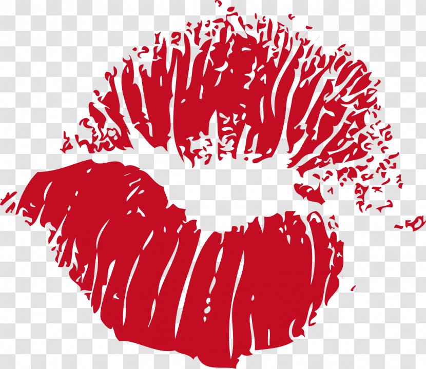 Lip Clip Art - Red - Cartoon Lips Transparent PNG