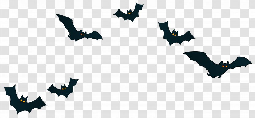 Halloween Trick-or-treating Jack-o'-lantern Clip Art - Mammal - Bats Decor PNG Clipart Image Transparent PNG