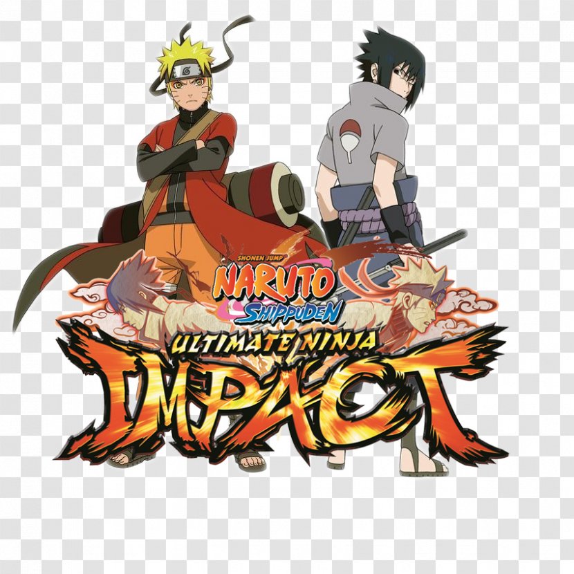 Naruto Shippūden: Ultimate Ninja Impact Materiya Rendering - Logo - Poster Transparent PNG
