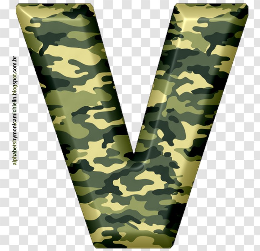 Military Camouflage Alphabet Monica - Chinese Letter Transparent PNG