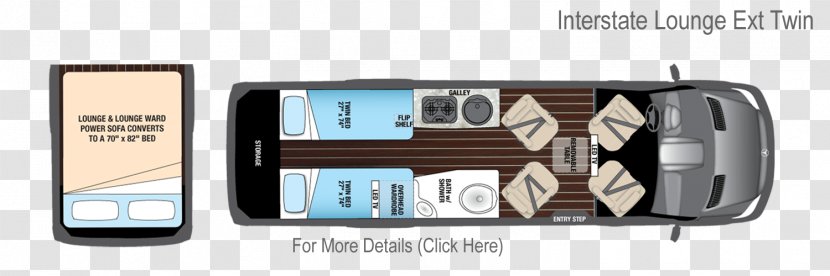 Airstream Campervans Bed MERCEDES B-CLASS Caravan - Electronics Transparent PNG