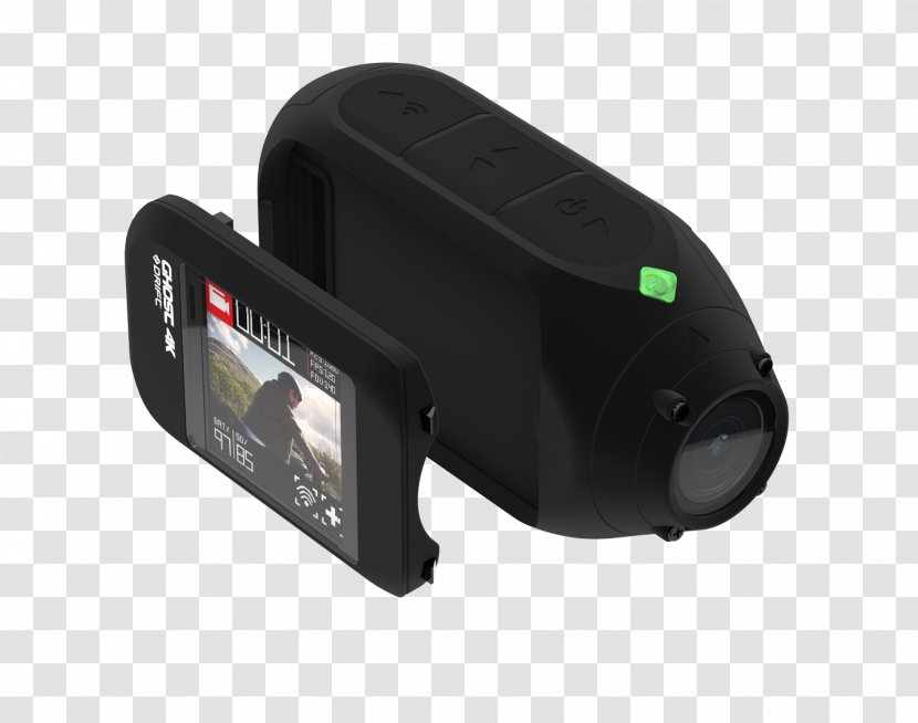 Action Camera Liquid-crystal Display Touchscreen 4K Resolution Transparent PNG