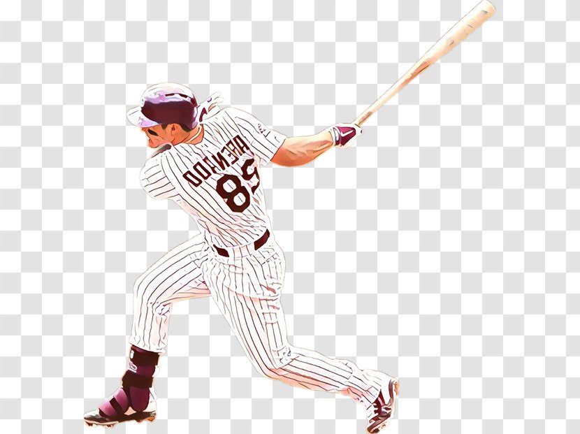 Baseball Player Uniform Sports Equipment Solid Swing+hit - Bat Transparent PNG