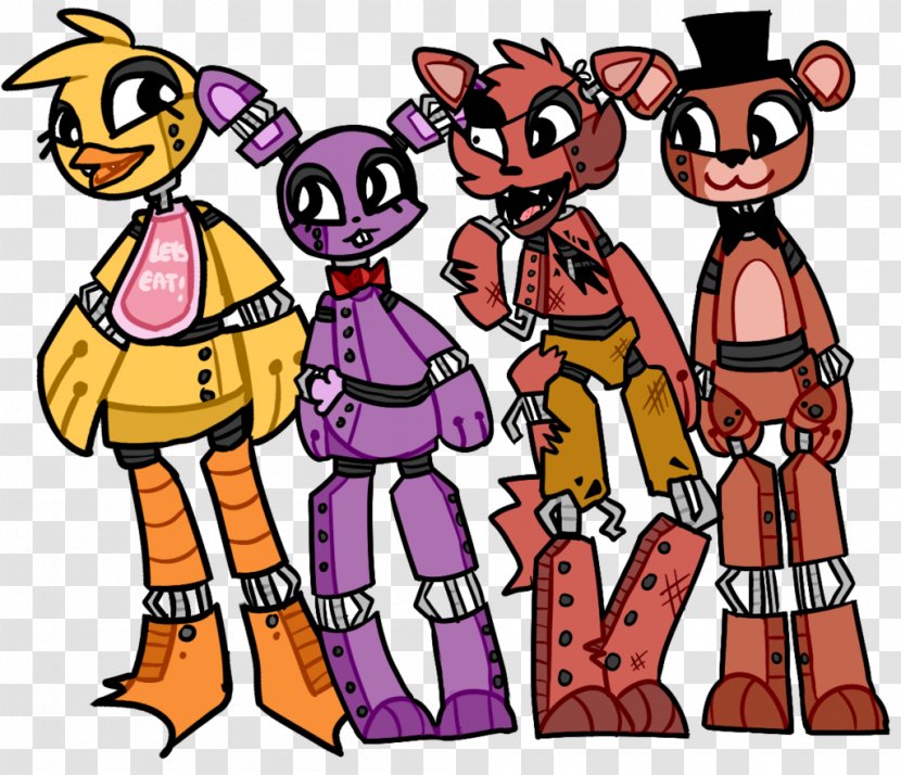 Five Nights At Freddy's 2 Drawing YouTube - Human Behavior - Nightmare Foxy Transparent PNG