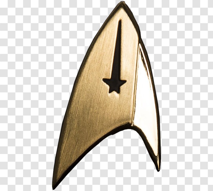 Star Trek Starfleet Command Division Badge Prop Replica Symbol Discovery 1/1 Magnetic - Ranks Transparent PNG
