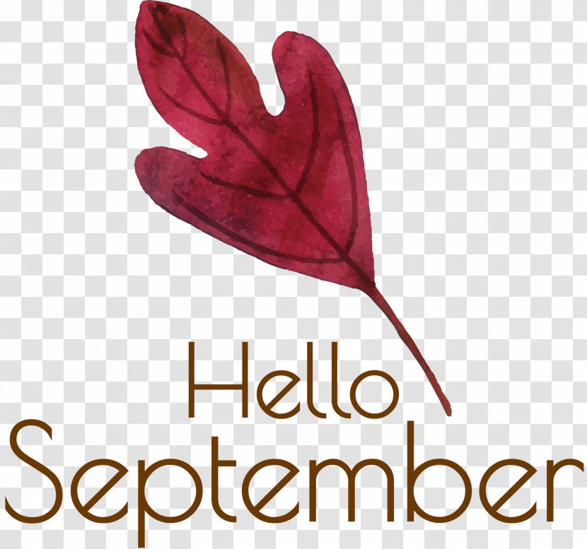 Hello September September Transparent PNG