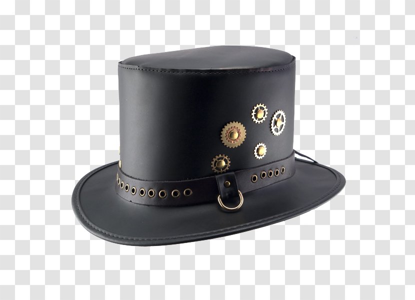Top Hat Bowler Clothing Leather - Steampunk Transparent PNG
