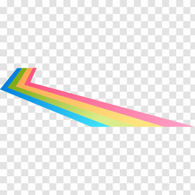 Cartoon Road - Rainbow Transparent PNG