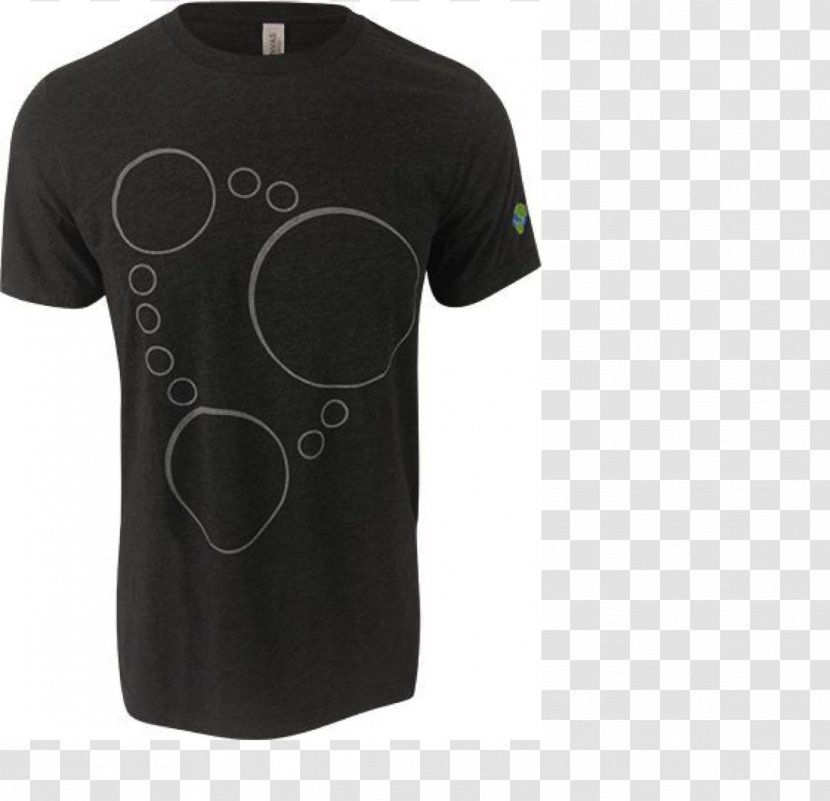 Neo4j Graph Database T-shirt - Black Transparent PNG
