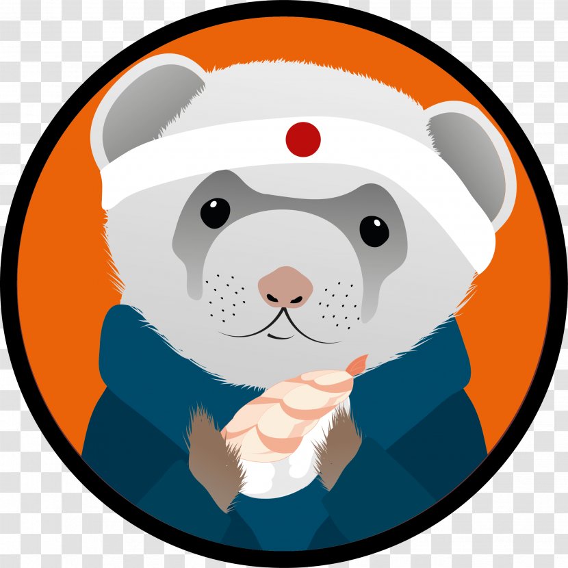 Ice Cream Ferret Sushi Bear - Fashionistas Transparent PNG