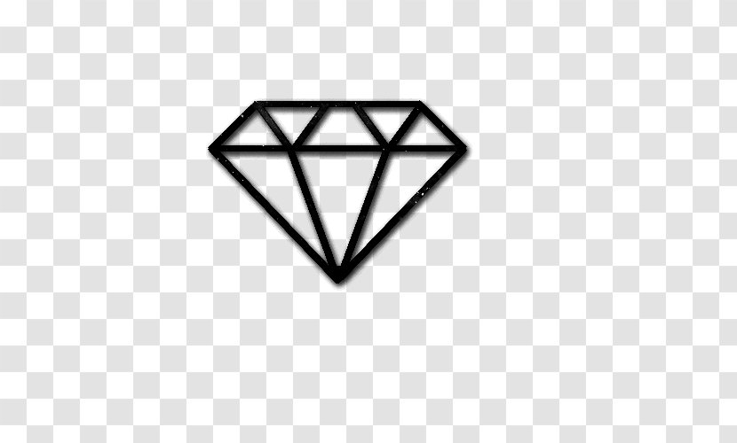 Diamond Gemstone Brilliant Icon - Heart - Logo Transparent PNG