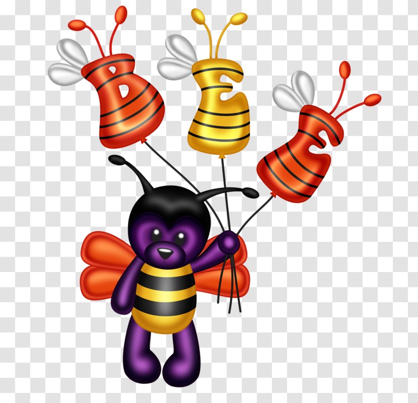 Honey Bee Insect Clip Art - Christmas Ornament Transparent PNG