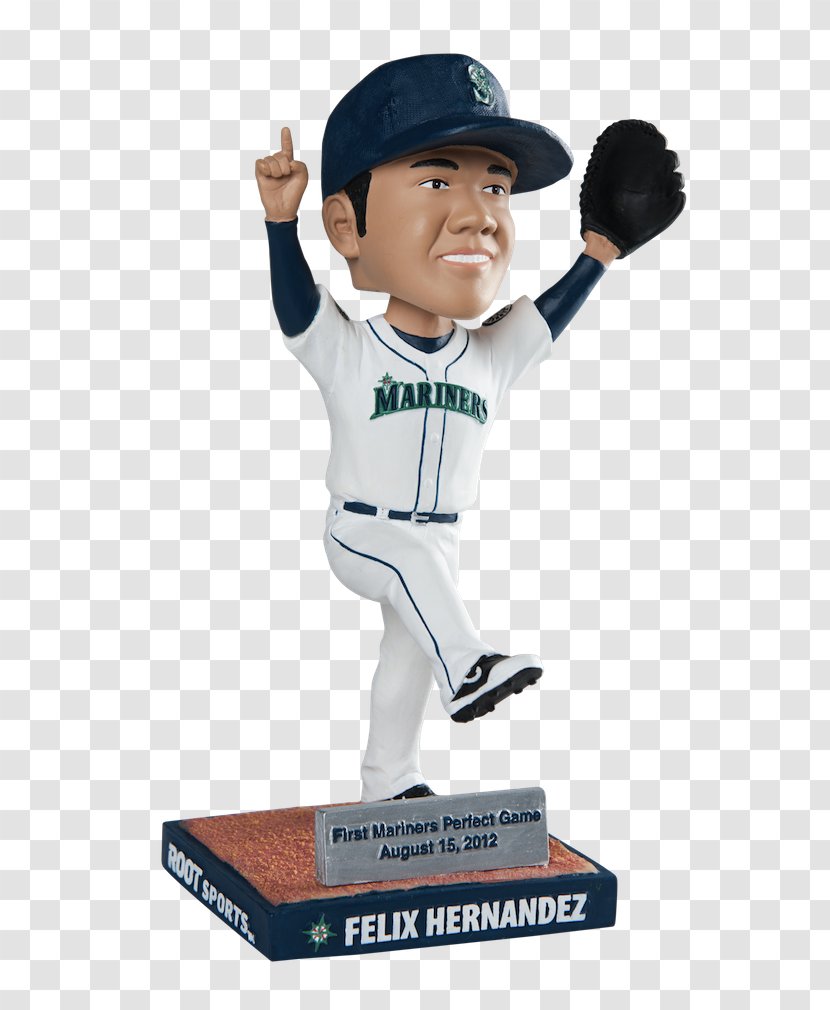 Félix Hernández Seattle Mariners MLB New York Yankees Bobblehead - Figurine - Baseball Transparent PNG