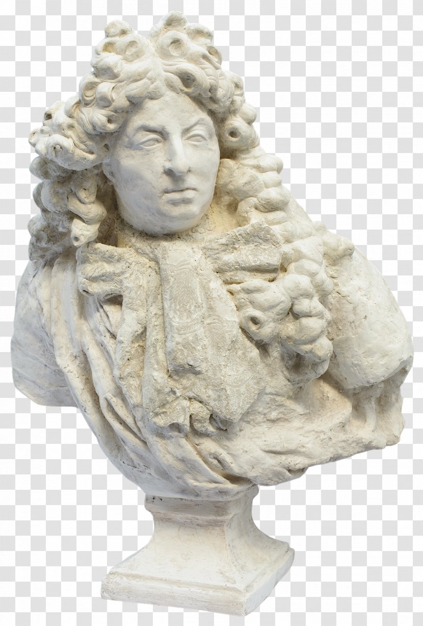 Bust Of Louis XIV France Aristotle With A Homer Equestrian Statue King - Xiv - Artifact Transparent PNG