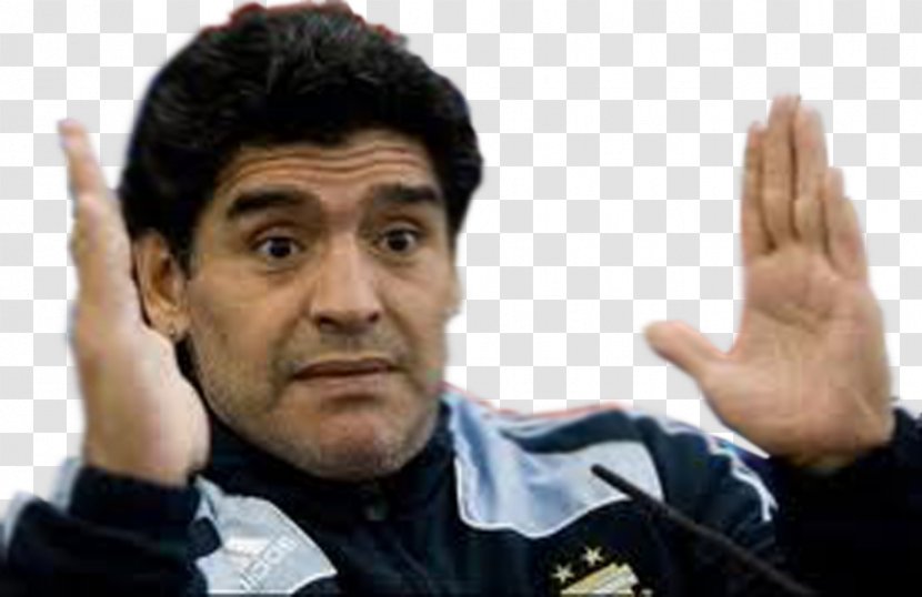Diego Maradona Argentina National Football Team 1966 FIFA World Cup Association Manager Brazil - Finger Transparent PNG