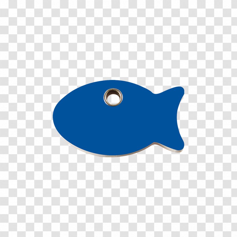 Fish Font - Electric Blue Transparent PNG