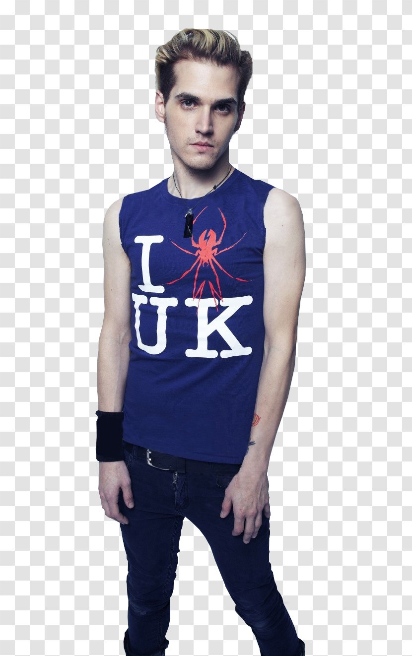 Mikey Way My Chemical Romance Twilight Bassist - Shoulder - Youth Is On The Transparent PNG