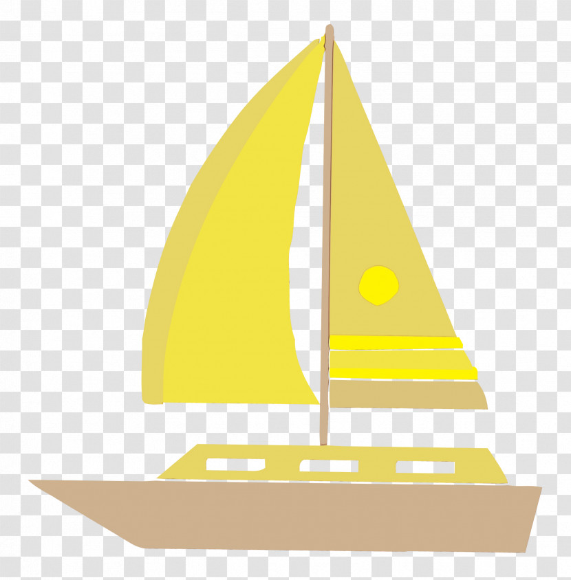Sail Sailboat Sailing Ship Boat Drawing Transparent PNG