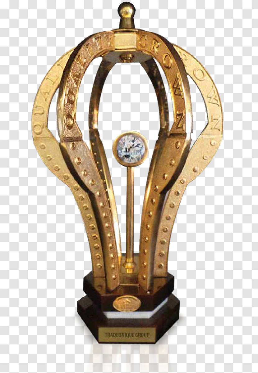 01504 Brass Trophy Transparent PNG