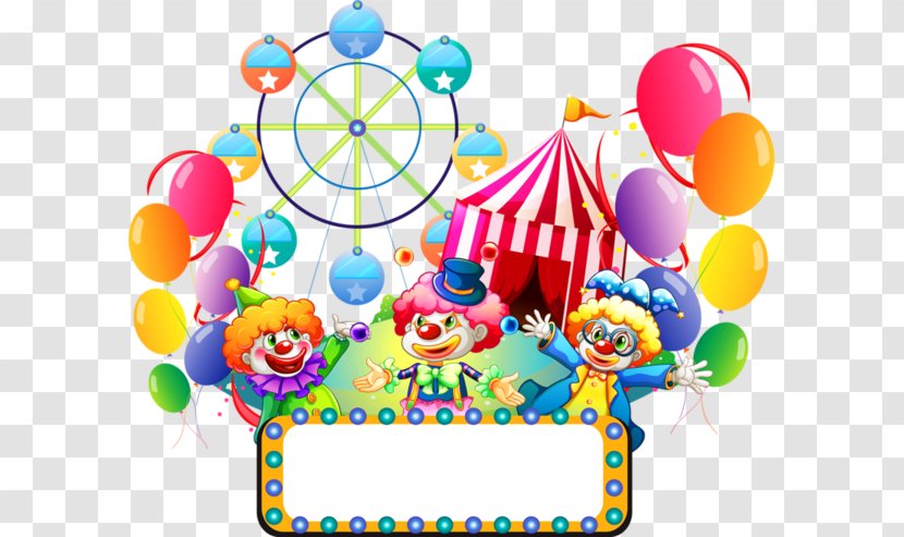 Circus Clown Vector Graphics Under The Big Top Royalty-free - Recreation - Manege Transparent PNG