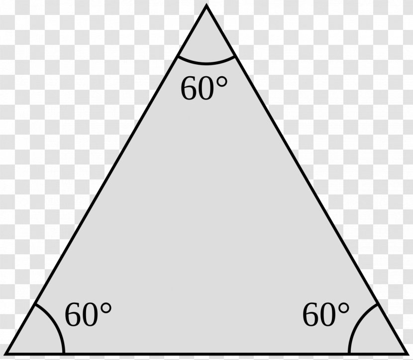 Equilateral Triangle Equiangular Polygon Acute And Obtuse Triangles Regular - Isosceles Transparent PNG