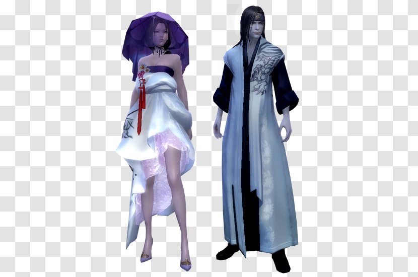 Robe Costume Design - Outerwear - Aion Transparent PNG
