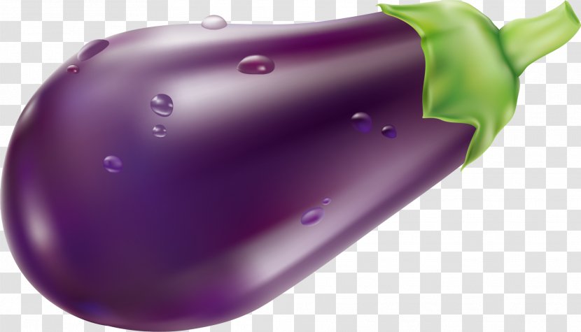 Purple Eggplant - Animation - Cartoon Transparent PNG