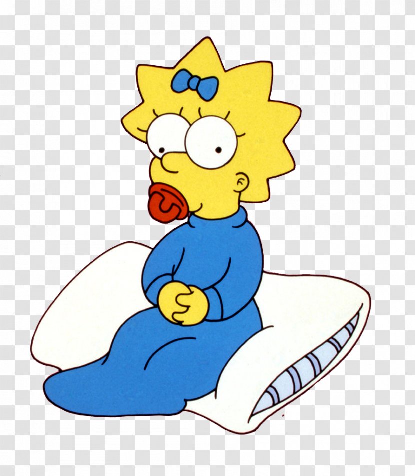 Maggie Simpson Homer Marge Bart Lisa - Beak Transparent PNG