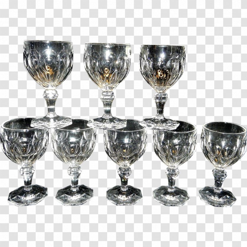 Wine Glass Champagne Stemware Chalice Transparent PNG