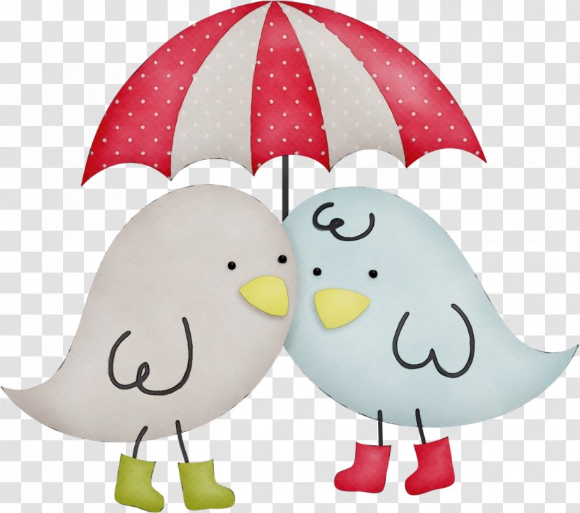 Cartoon Clip Art Umbrella Love Transparent PNG
