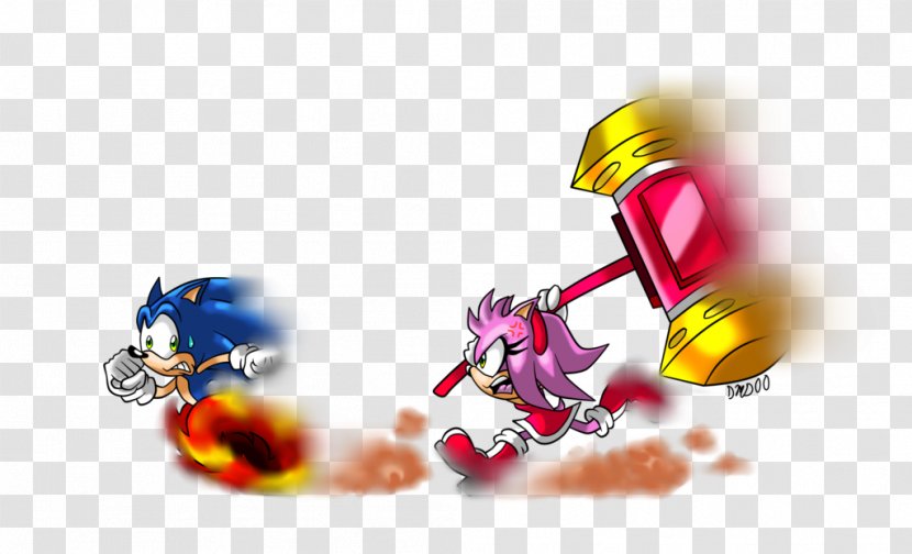 Amy Rose Chili Dog Sonic Drive-In Boyfriend The Hedgehog - Cartoon Transparent PNG