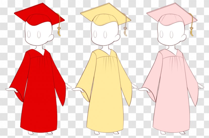 Clothing Academic Dress Gown T-shirt - Flower - Graduation Transparent PNG