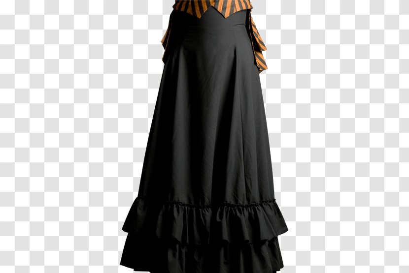 Dress Skirt Slip Ruffle Gown - Bustle - Long Transparent PNG
