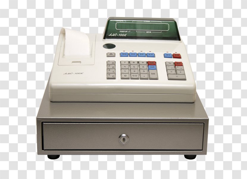 Cash Register Sales Fiscal Memory Device Price Money - Office Supplies - Amsmed Transparent PNG