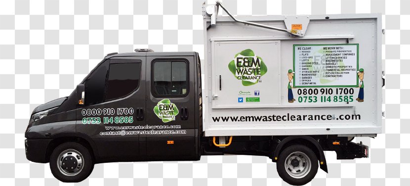 Waste Collection Commercial Management Business - Transport - Rubbish Truck Transparent PNG