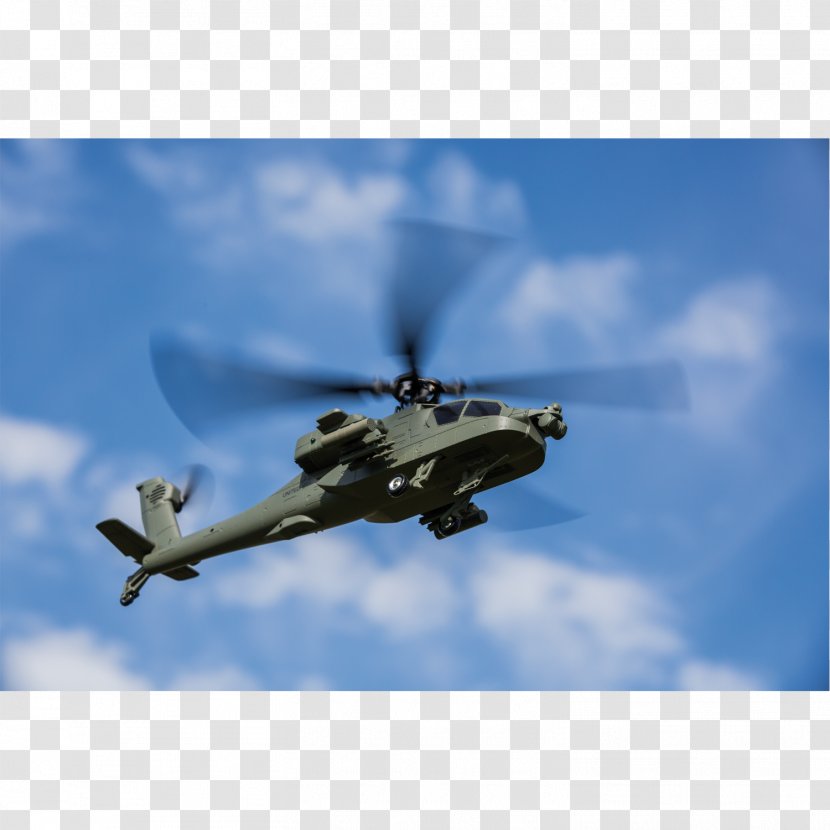 Helicopter Rotor Boeing AH-64 Apache Aircraft Military - Aviation Transparent PNG