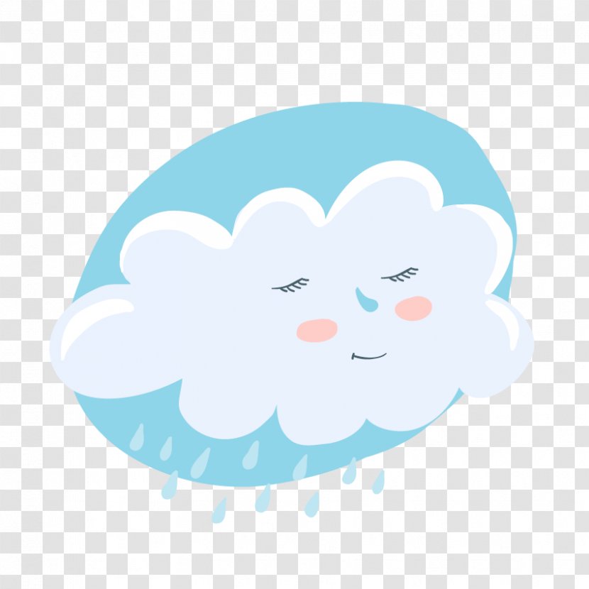 Rain Weather Meteorology - Hand-painted Transparent PNG