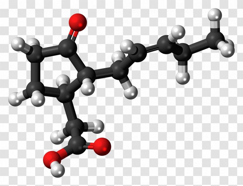 Jasmonic Acid Jasmonate Ball-and-stick Model Plant Hormone - Flower - Pathogens Transparent PNG