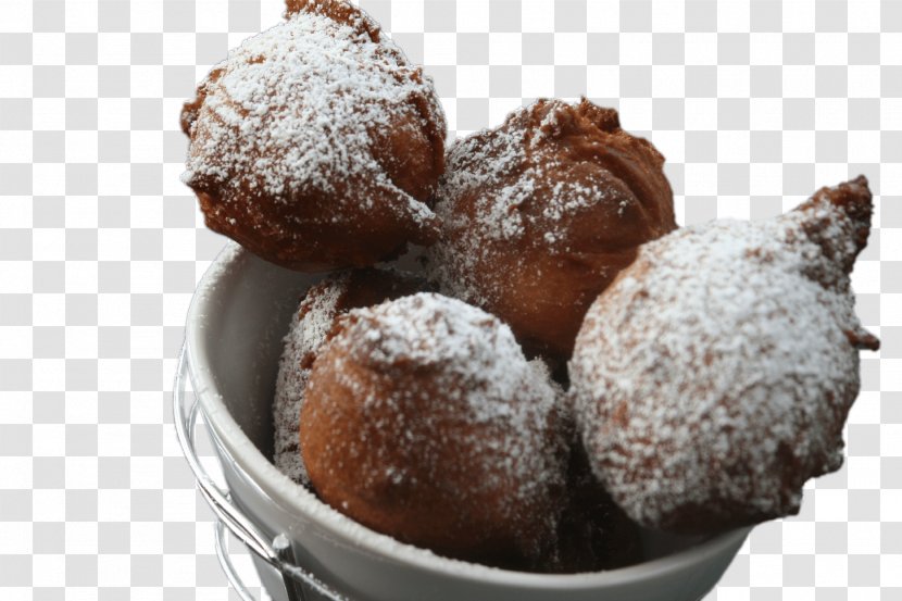 Rum Ball Chocolate Truffle Belgium Oliebol Belgian Waffle - Beignet - Pastry Transparent PNG