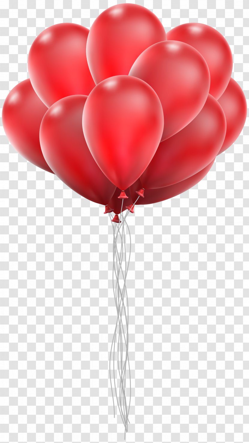 Balloon Clip Art - Heart Transparent PNG